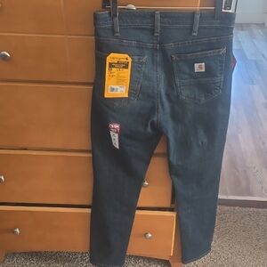 Carhartt slim fit rugged flex tapered jeans